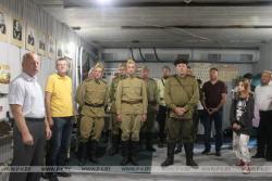В Пинске в рамках проведения Дня ДОСААФ открылся штаб-музей военно-исторического клуба «Полесский солдат».
