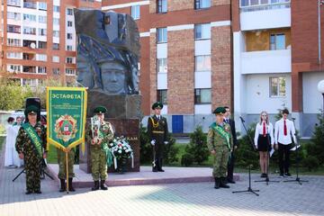 Пинщина приняла эстафету к 105-летию погранслужбы Беларуси