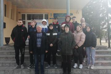 Экскурсия  Пинской РОС ДОСААФ