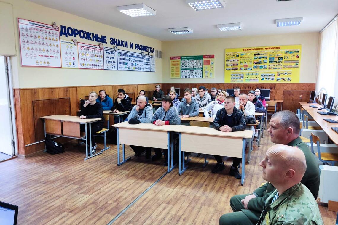 «День открытых дверей» в Пинской РОС ДОСААФ