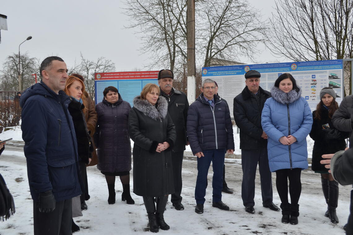 Отчётно-выборное собрание Пинской РОС ДОСААФ