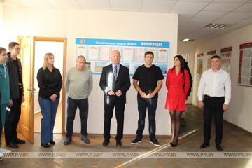 В Пинске открыли секцию по дрон-рейсингу