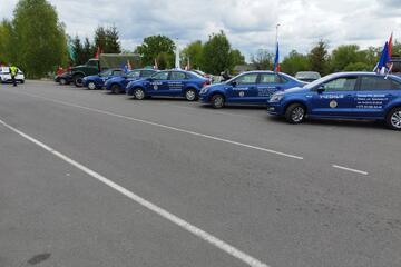 В Пинском районе в День Победы прошел автопробег &laquo;Память-2025. Без срока давности&raquo;