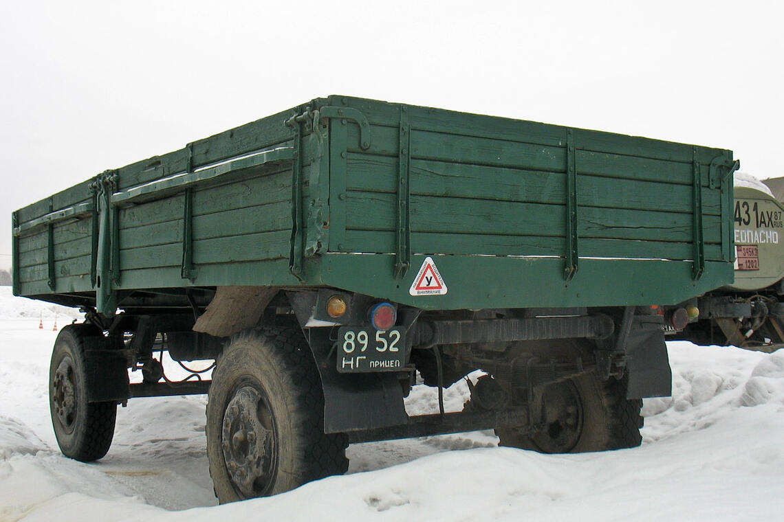 Пинская РОС ДОСААФ реализует прицепы